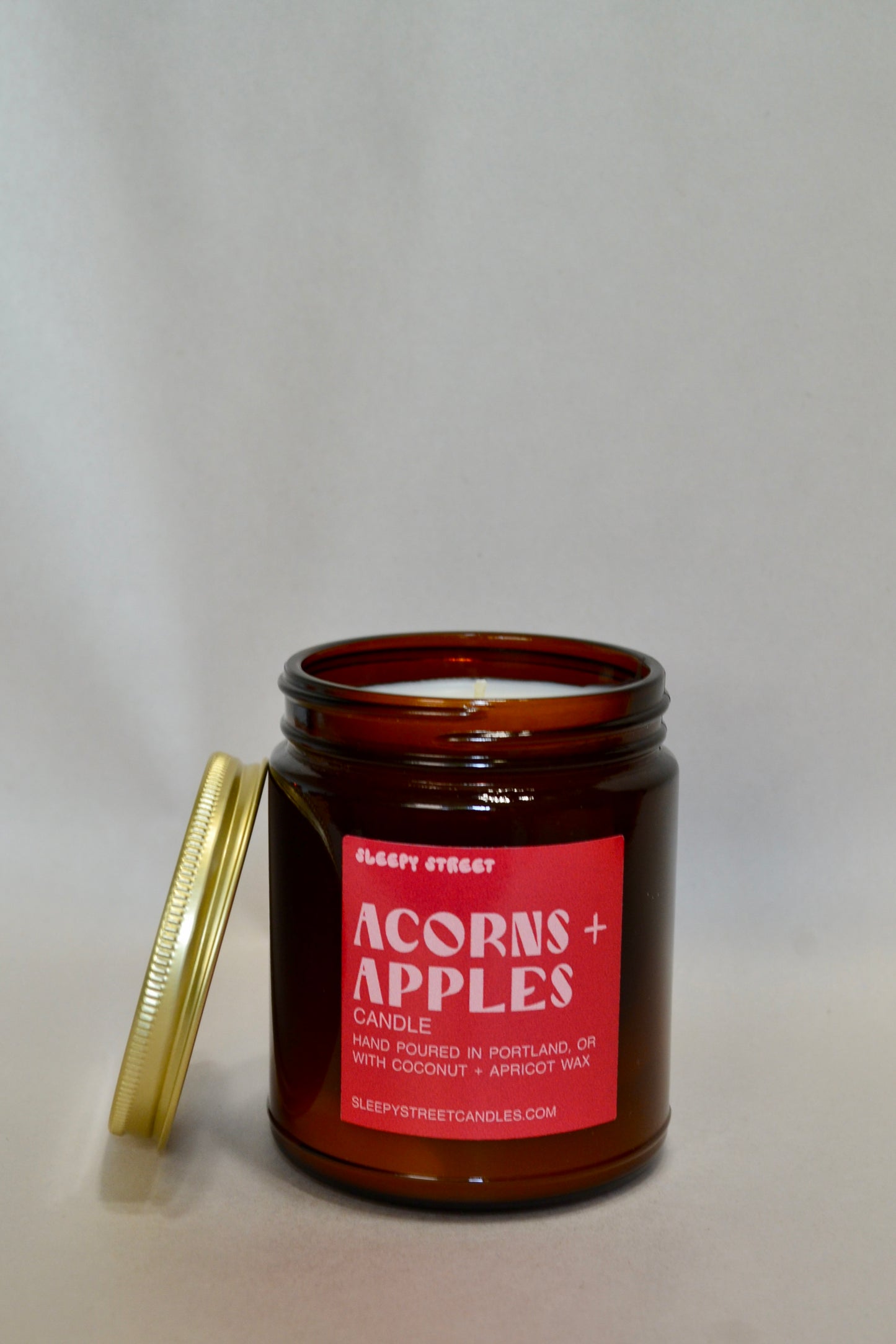 Acorns + Apples Candle