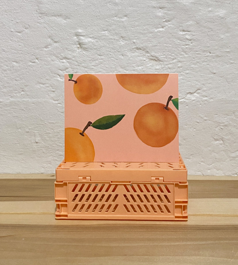 Everything's Oranges - Greeting Card