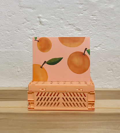 Everything's Oranges - Greeting Card