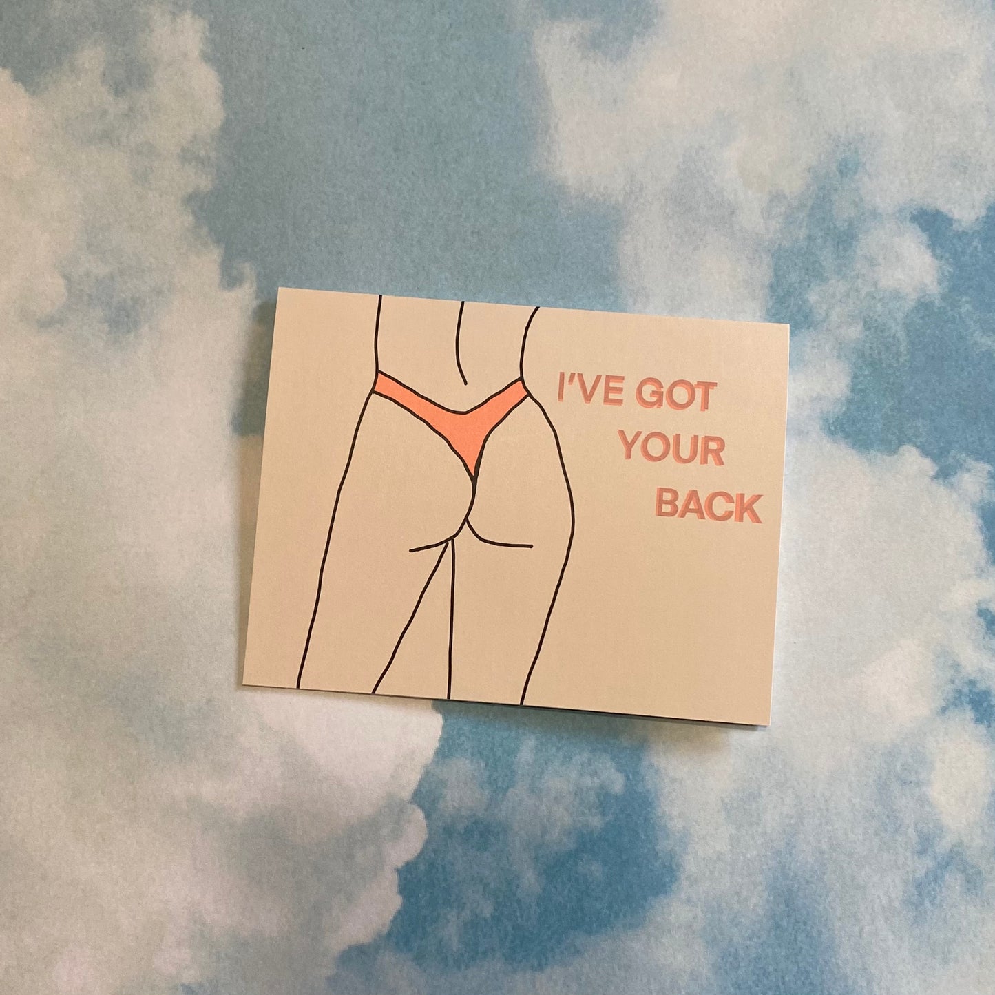 I've Got Your Back - Greeting Card