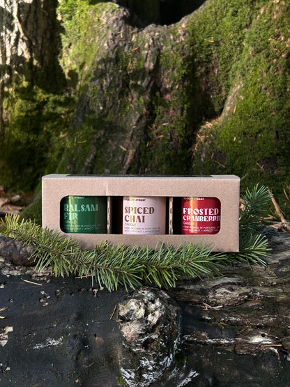 Mini Winter Candle Trio