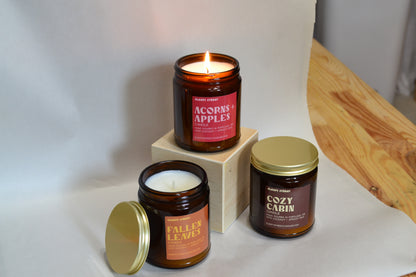 Acorns + Apples Candle