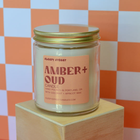 Amber + Oud Candle