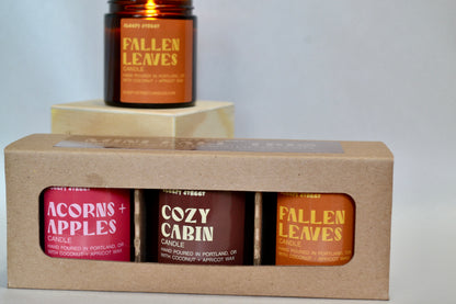 Fall Mini Trio Candle Set