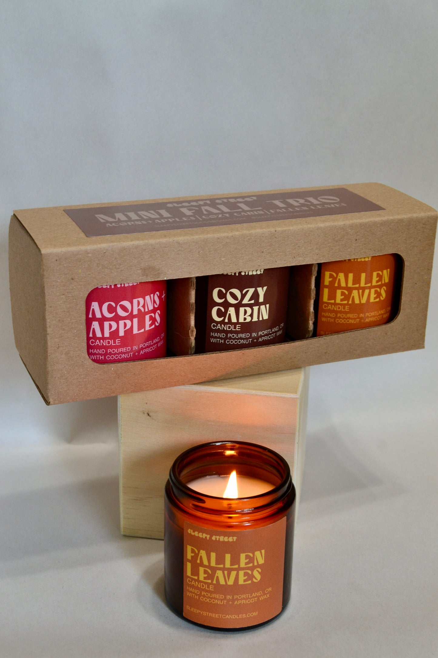 Fall Mini Trio Candle Set