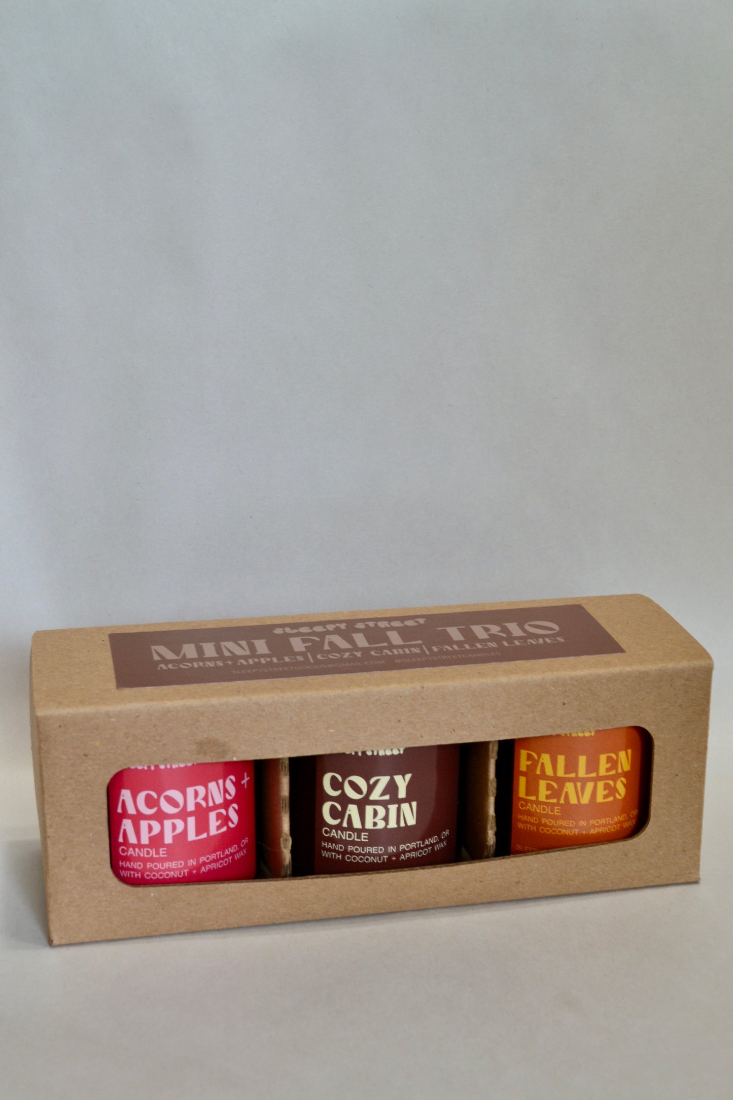 Fall Mini Trio Candle Set