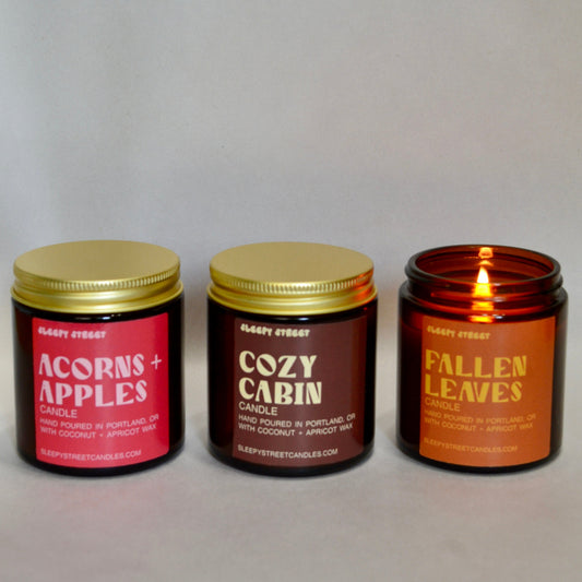 Fall Mini Trio Candle Set
