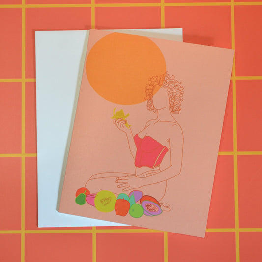 Goddess - Greeting Card